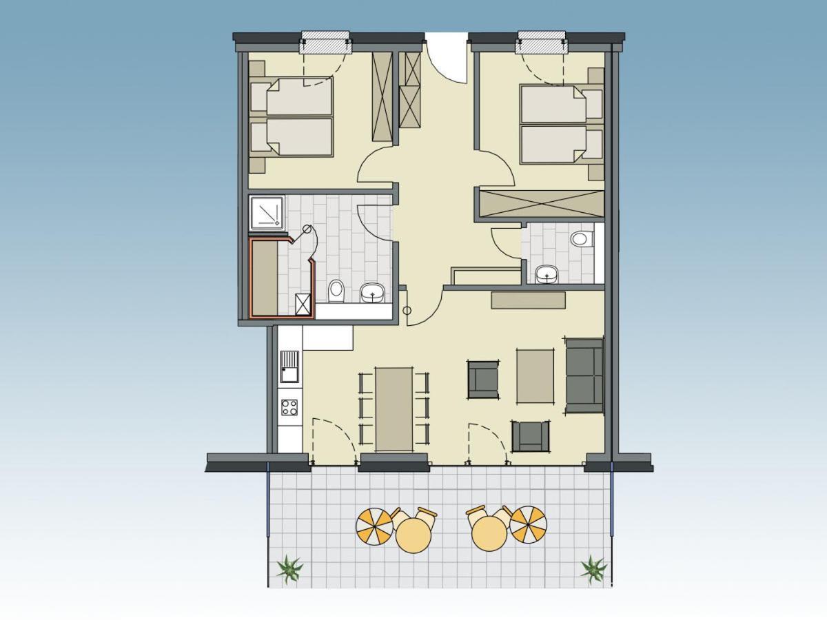 5 Sterne Penthouse Deichsuite 比苏姆 外观 照片